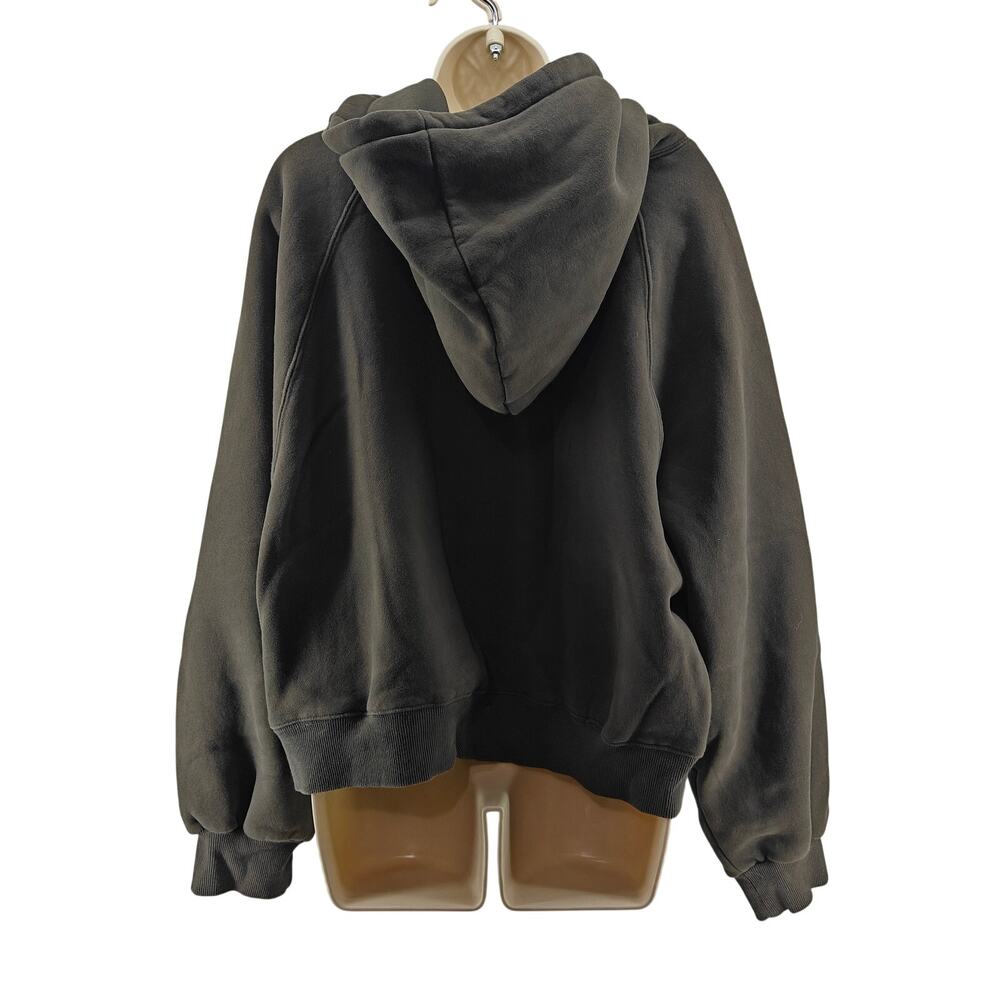 Kittenish Pullover Drawstring Hoodie Dusty Brown Womens Medium - Picture 5 of 5